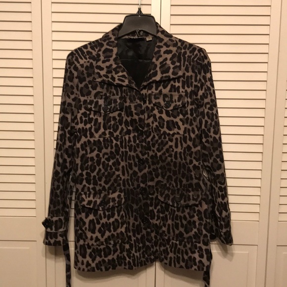 Linea Pelle Jackets & Blazers - Linea by Louis Dell Olio Animal Print Coat